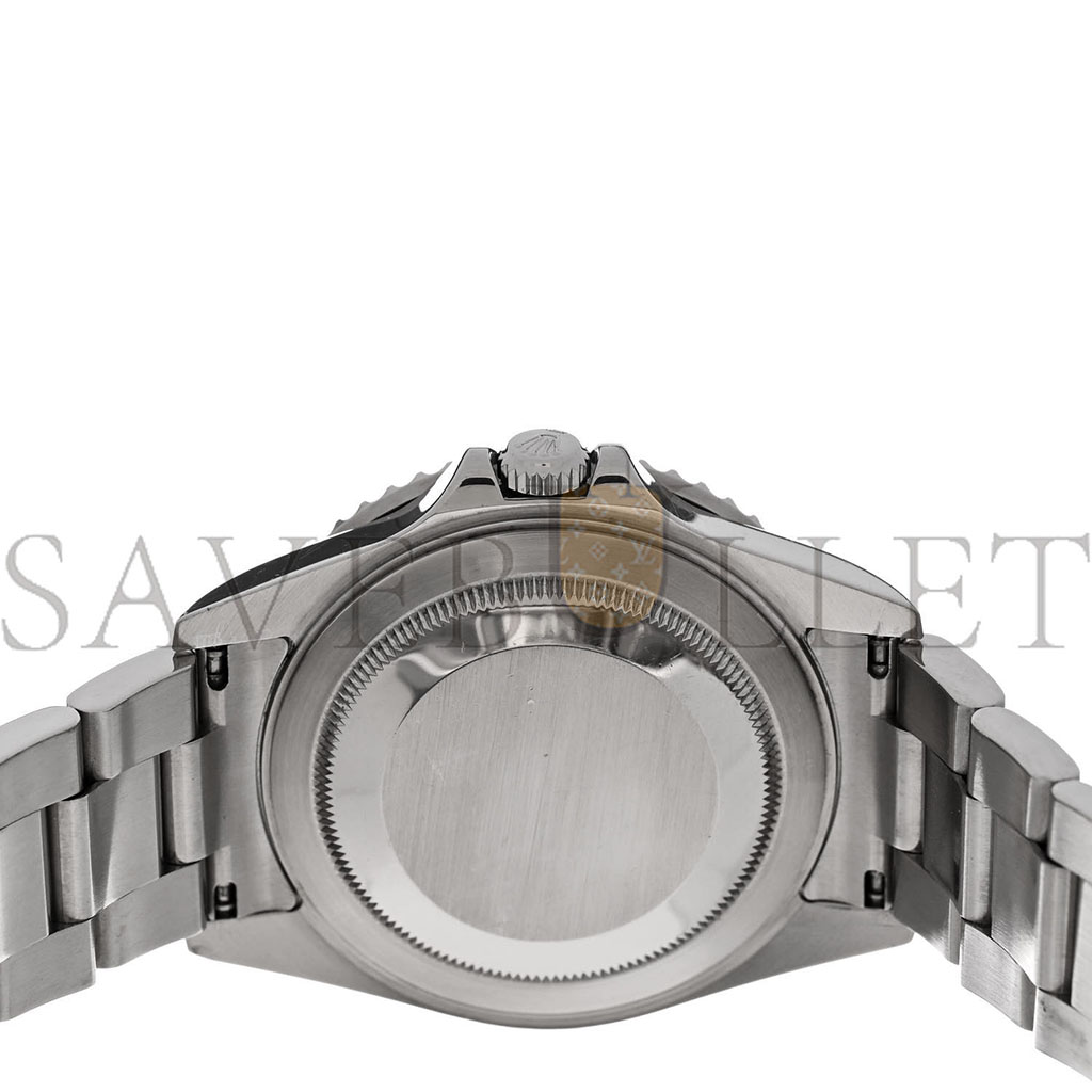 ROLEX STAINLESS STEEL 40MM OYSTER PERPETUAL DATE GMT MASTER II WATCH BLACK 16710 ROLEX STAINLESS STEEL 40MM OYSTER PERPETUAL DATE GMT MASTER II WATCH BLACK 16710