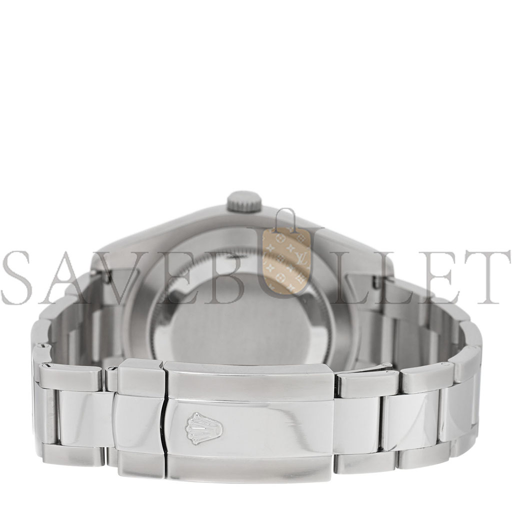 ROLEX STAINLESS STEEL 18K WHITE GOLD DIAMOND 41MM OYSTER PERPETUAL DATEJUST WATCH SILVER 116334 ROLEX STAINLESS STEEL 18K WHITE GOLD DIAMOND 41MM OYSTER PERPETUAL DATEJUST WATCH SILVER 116334