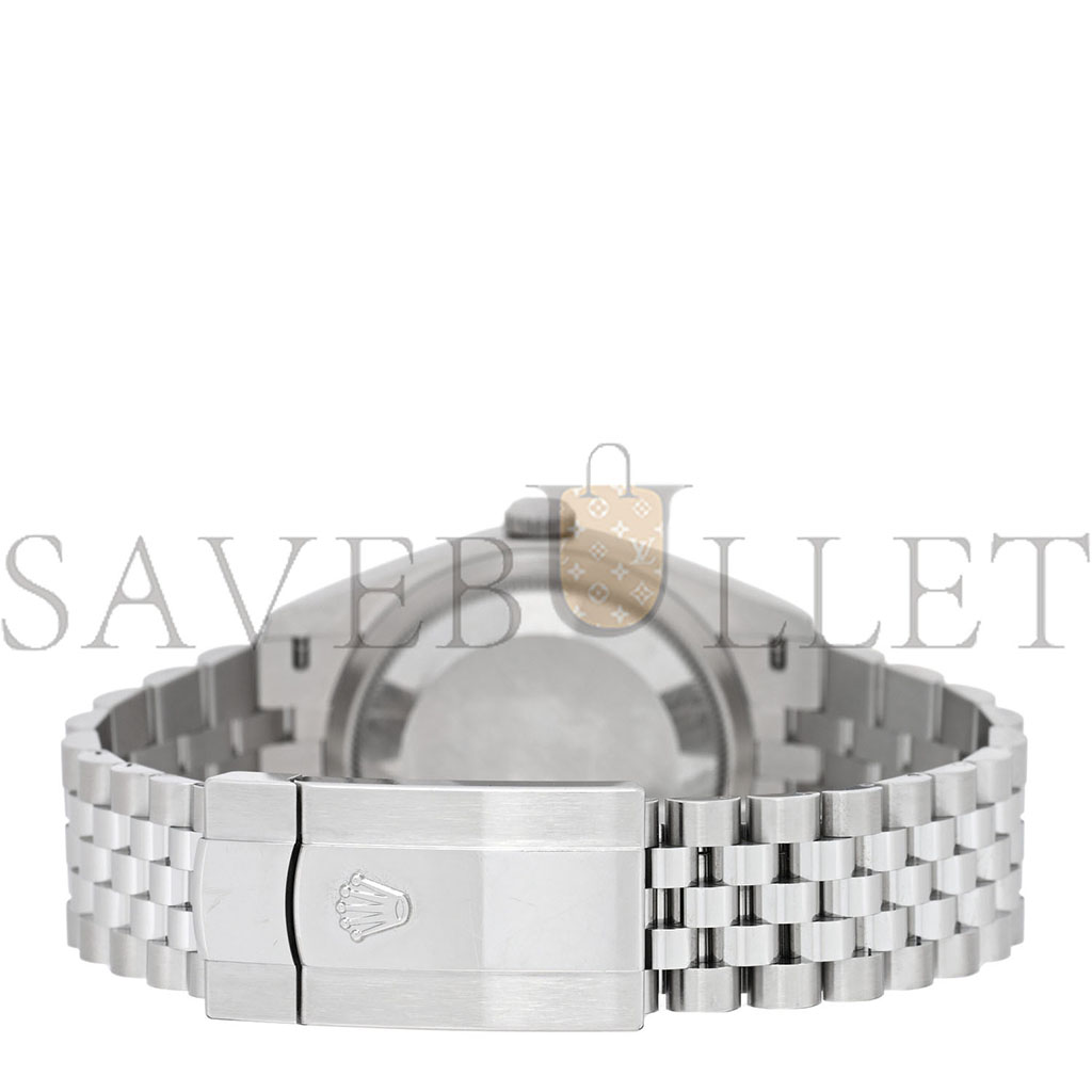 ROLEX STAINLESS STEEL 18K WHITE GOLD 36MM OYSTER PERPETUAL DATEJUST WATCH WHITE ROMAN 126234 ROLEX STAINLESS STEEL 18K WHITE GOLD 36MM OYSTER PERPETUAL DATEJUST WATCH WHITE ROMAN 126234