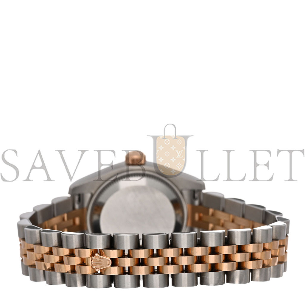 ROLEX STAINLESS STEEL 18K EVEROSE GOLD DIAMOND 26MM OYSTER PERPETUAL DATEJUST WATCH PINK ROMAN 179171 ROLEX STAINLESS STEEL 18K EVEROSE GOLD DIAMOND 26MM OYSTER PERPETUAL DATEJUST WATCH PINK ROMAN 179171