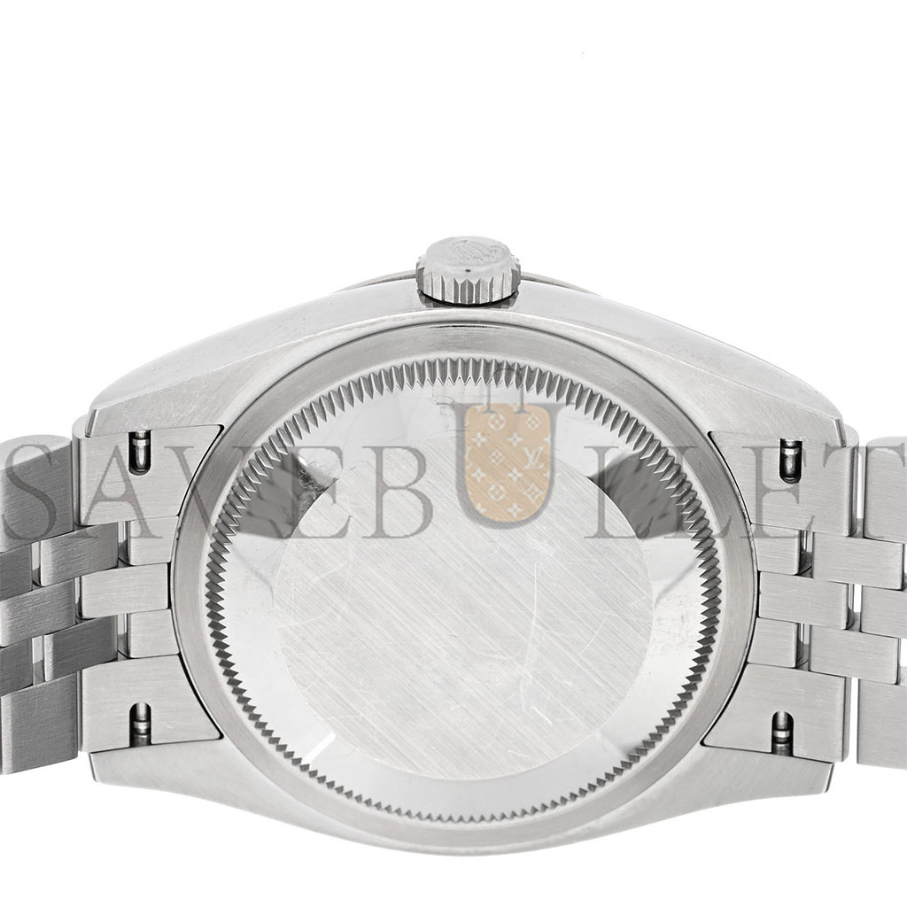 ROLEX STAINLESS STEEL 18K WHITE GOLD 36MM OYSTER PERPETUAL DATEJUST WATCH WHITE ROMAN 126234 ROLEX STAINLESS STEEL 18K WHITE GOLD 36MM OYSTER PERPETUAL DATEJUST WATCH WHITE ROMAN 126234