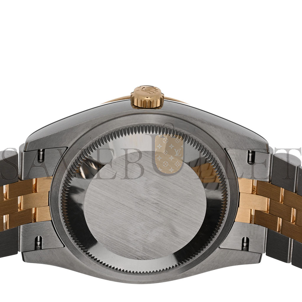 ROLEX STAINLESS STEEL 18K YELLOW GOLD DIAMOND 36MM OYSTER PERPETUAL DATEJUST WATCH SILVER ROMAN 126233 ROLEX STAINLESS STEEL 18K YELLOW GOLD DIAMOND 36MM OYSTER PERPETUAL DATEJUST WATCH SILVER ROMAN 126233