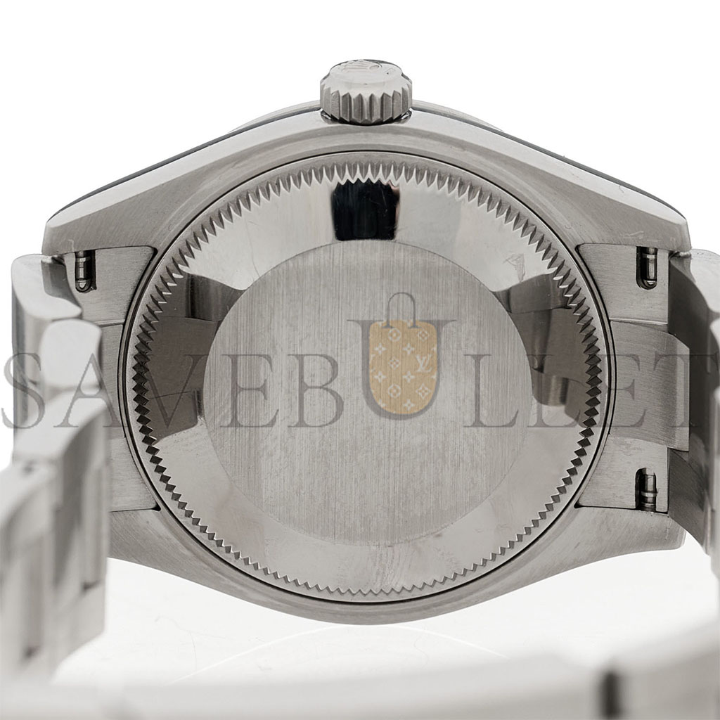 ROLEX STAINLESS STEEL 31MM OYSTER PERPETUAL WATCH PINK 277200 ROLEX STAINLESS STEEL 31MM OYSTER PERPETUAL WATCH PINK 277200
