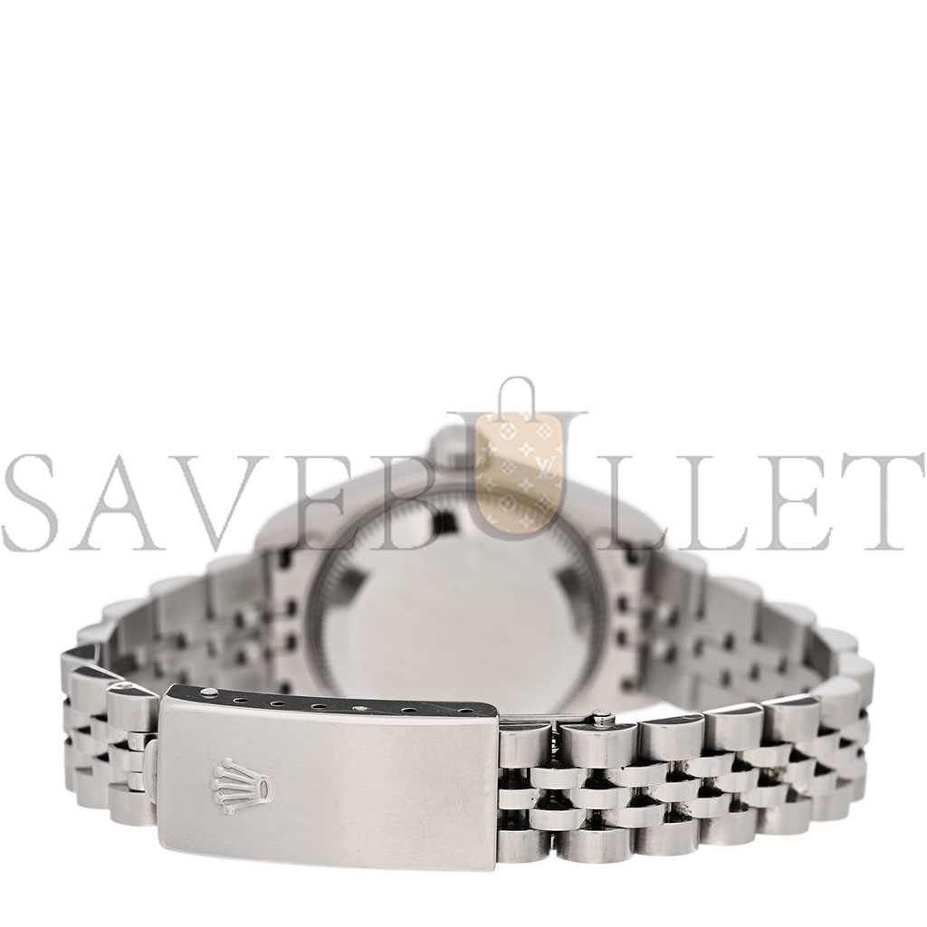 ROLEX STAINLESS STEEL 18K WHITE GOLD DIAMOND MOTHER OF PEARL 26MM OYSTER PERPETUAL DATEJUST WATCH 79174 ROLEX STAINLESS STEEL 18K WHITE GOLD DIAMOND MOTHER OF PEARL 26MM OYSTER PERPETUAL DATEJUST WATCH 79174