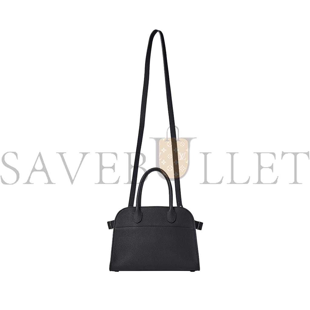 THE ROW SOFT MARGAUX 10 BAG IN LEATHER BLACK W1190L133BLPL (25*18*19cm) THE ROW SOFT MARGAUX 10 BAG IN LEATHER BLACK W1190L133BLPL (25*18*19cm)