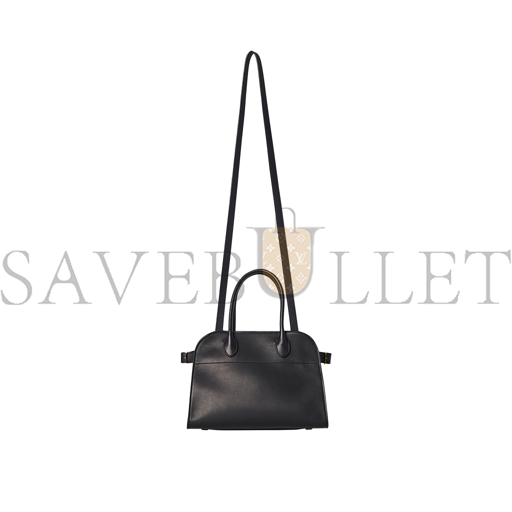 THE ROW SOFT MARGAUX 10 BAG IN LEATHER BLACK W1190L72BLSG (25*18*19cm) THE ROW SOFT MARGAUX 10 BAG IN LEATHER BLACK W1190L72BLSG (25*18*19cm)