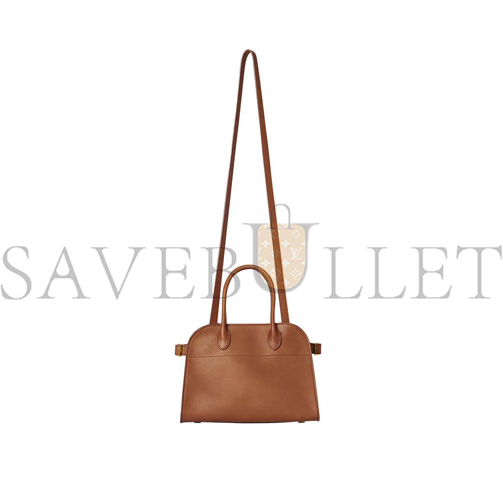 THE ROW SOFT MARGAUX 10 BAG IN LEATHER CUIR W1190L72CUSHG (25*18*19cm) THE ROW SOFT MARGAUX 10 BAG IN LEATHER CUIR W1190L72CUSHG (25*18*19cm)