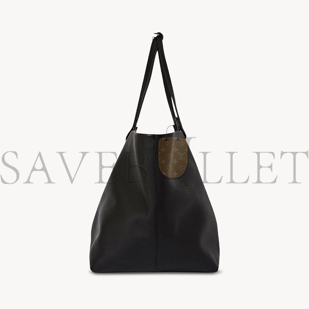 THE ROW XL PARK TOTE BAG IN LEATHER BLACK W1201L72SBLSG (53*36*30cm) THE ROW XL PARK TOTE BAG IN LEATHER BLACK W1201L72SBLSG (53*36*30cm)