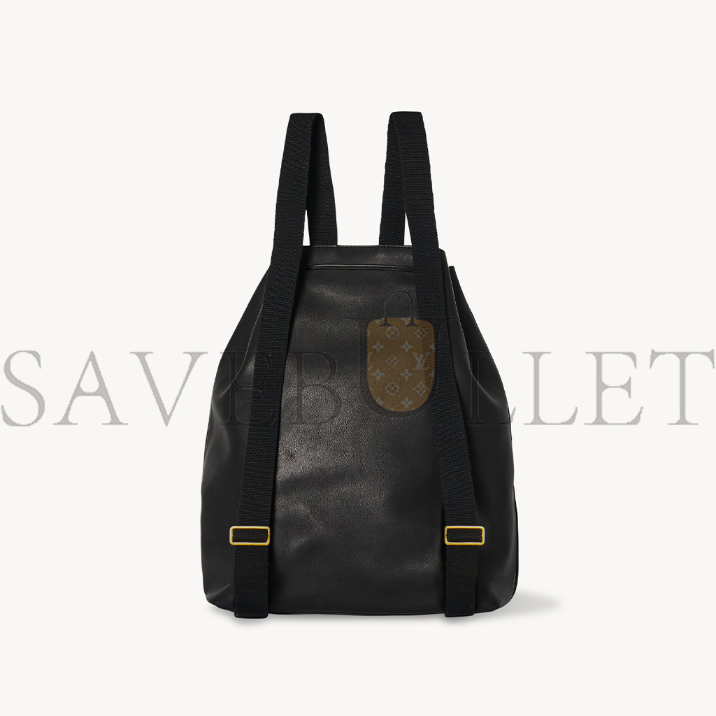 THE ROW BACKPACK 11 IN LEATHER DOUBLE BLACK W1211L72DBLKG (36*30*17cm) THE ROW BACKPACK 11 IN LEATHER DOUBLE BLACK W1211L72DBLKG (36*30*17cm)