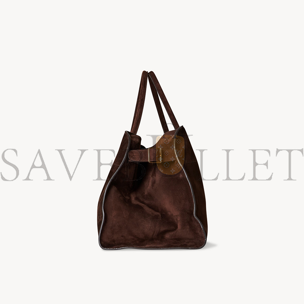 THE ROW SOFT MARGAUX 17 BAG IN SUEDE MOCHA W1254L25MOSHG (43*30*25cm) THE ROW SOFT MARGAUX 17 BAG IN SUEDE MOCHA W1254L25MOSHG (43*30*25cm)