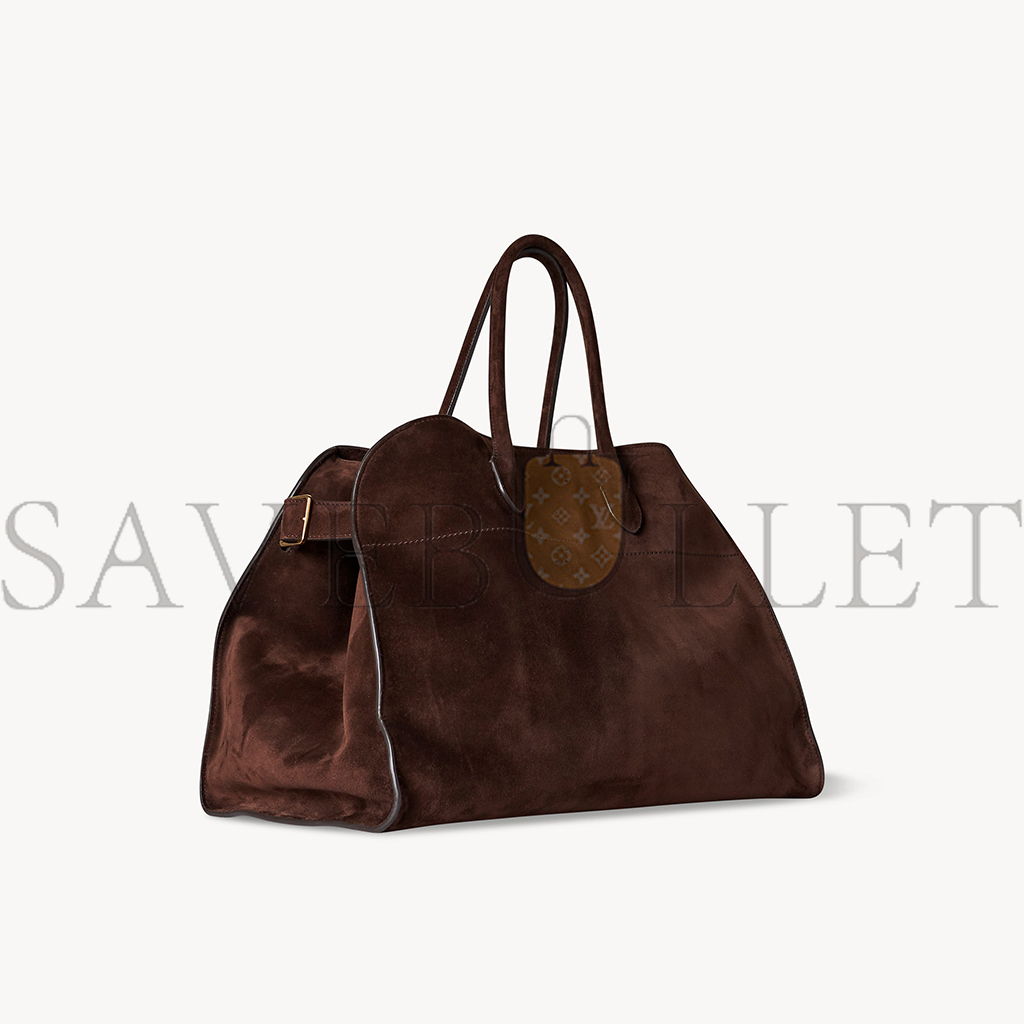 THE ROW SOFT MARGAUX 17 BAG IN SUEDE MOCHA W1254L25MOSHG (43*30*25cm) THE ROW SOFT MARGAUX 17 BAG IN SUEDE MOCHA W1254L25MOSHG (43*30*25cm)