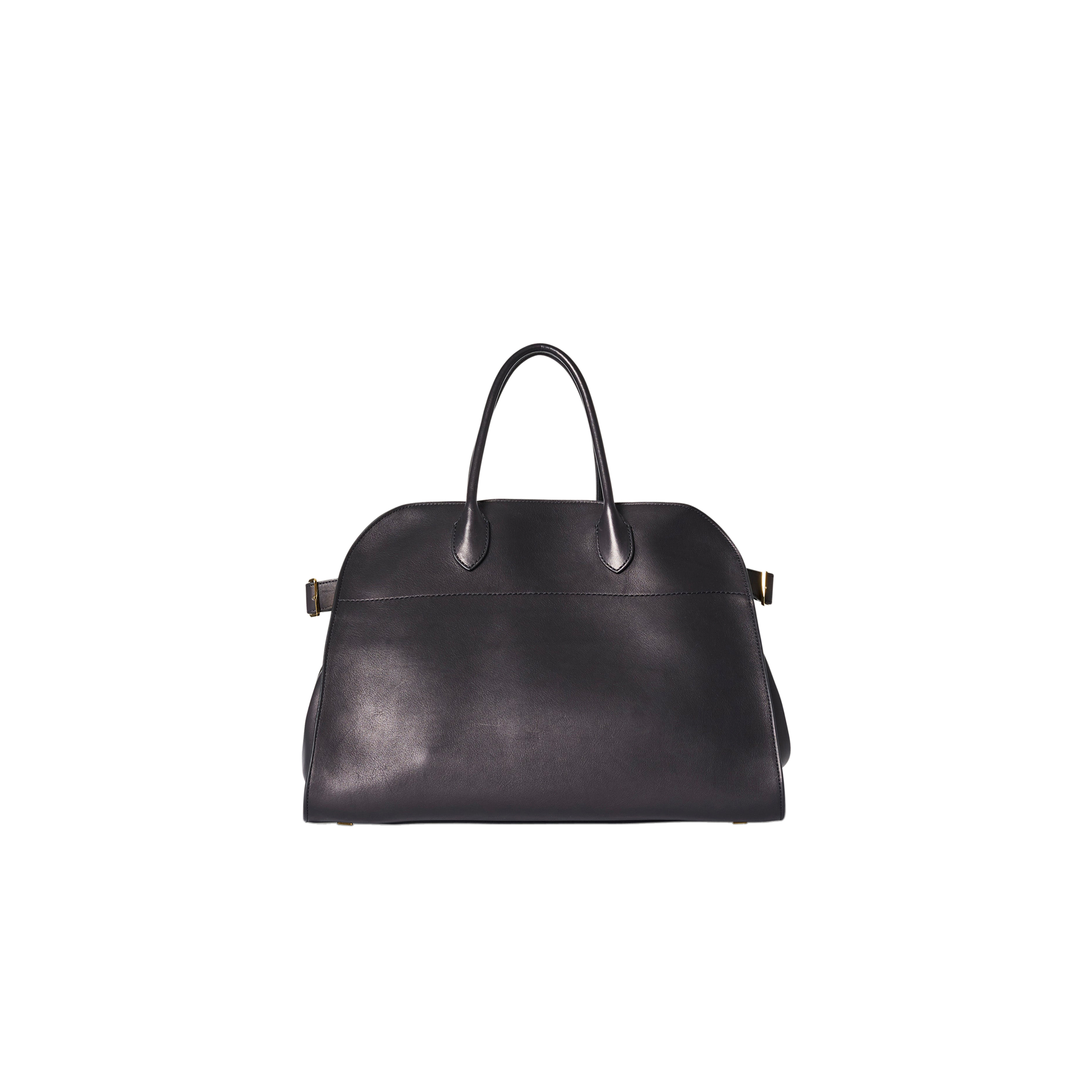 THE ROW SOFT MARGAUX 17 BAG IN LEATHER BLACK W1254L72BLSG (43*30*25cm) THE ROW SOFT MARGAUX 17 BAG IN LEATHER BLACK W1254L72BLSG (43*30*25cm)
