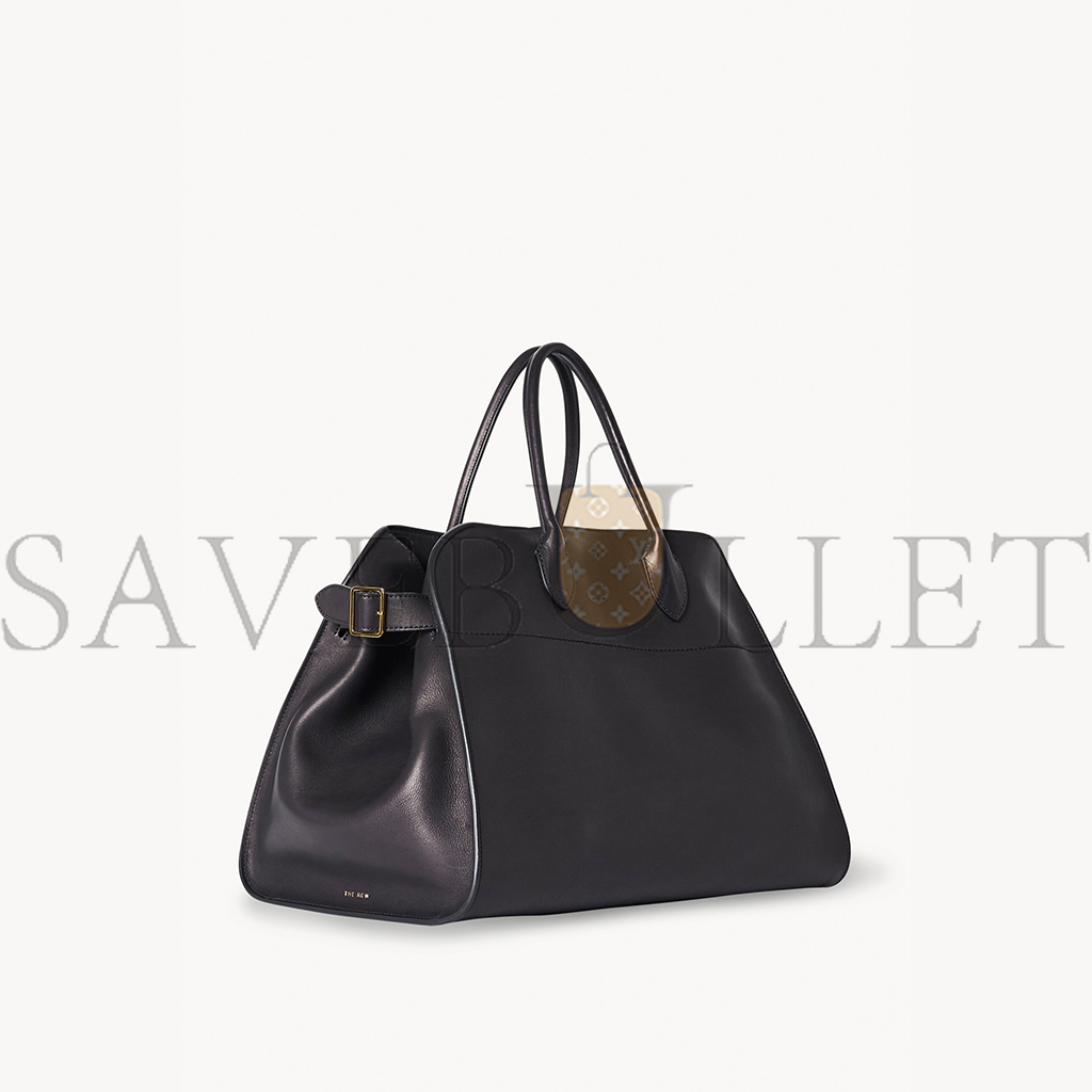 THE ROW SOFT MARGAUX 17 BAG IN LEATHER BLACK W1254L72BLSG (43*30*25cm) THE ROW SOFT MARGAUX 17 BAG IN LEATHER BLACK W1254L72BLSG (43*30*25cm)