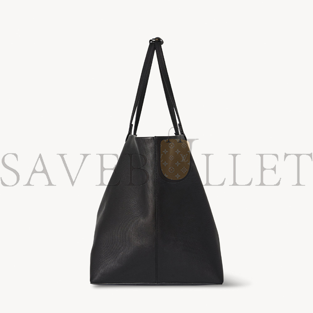 THE ROW PARK TOTE THREE BAG IN LEATHER BLACK W1272L72SBLSG (48*29*25cm) THE ROW PARK TOTE THREE BAG IN LEATHER BLACK W1272L72SBLSG (48*29*25cm)
