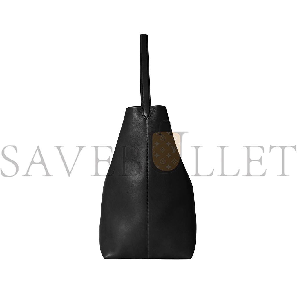 THE ROW LARGE NS PARK TOTE BAG IN LEATHER BLACK W1273L72BLPL (43*38*20cm) THE ROW LARGE NS PARK TOTE BAG IN LEATHER BLACK W1273L72BLPL (43*38*20cm)