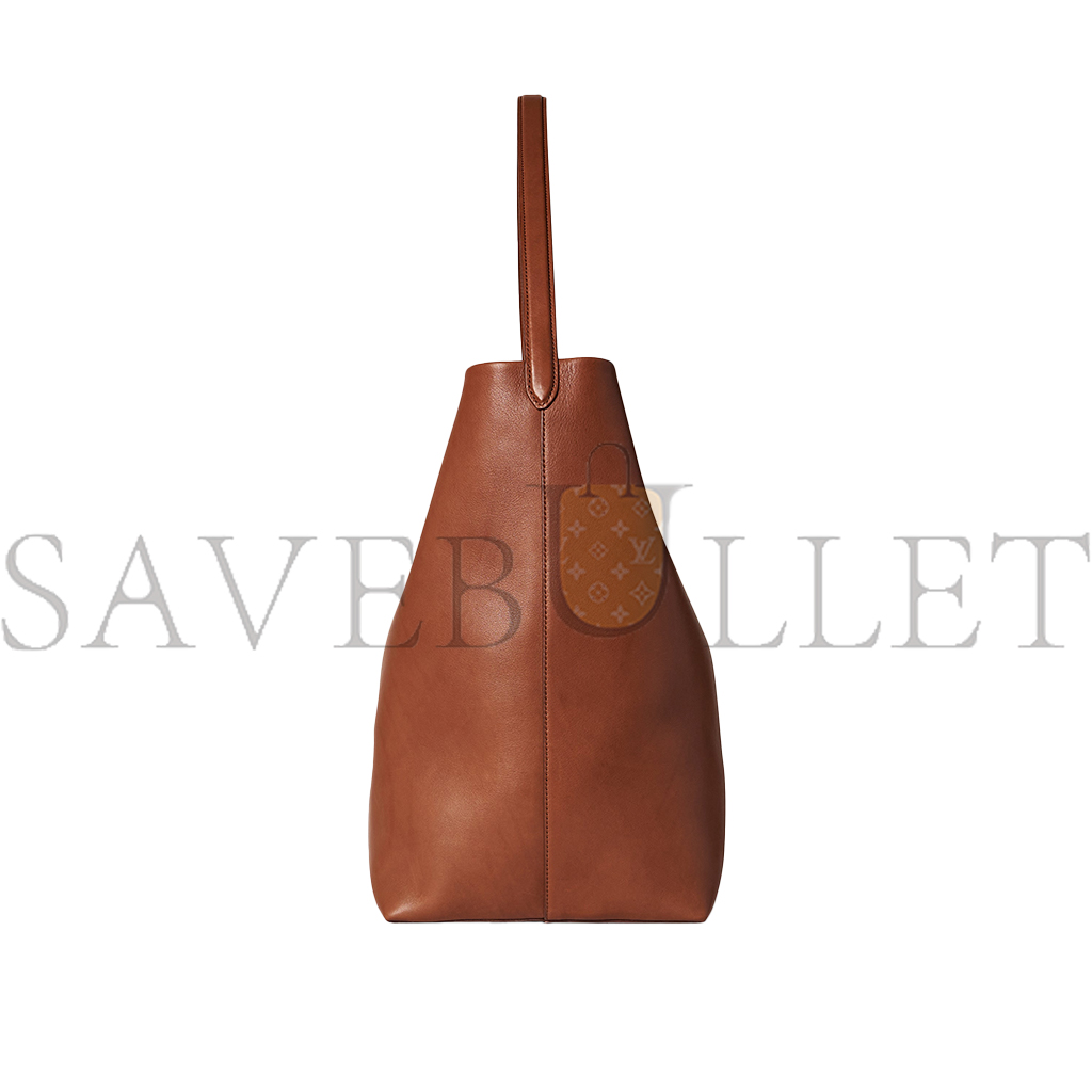 THE ROW LARGE NS PARK TOTE BAG IN LEATHER DARK CUIR W1273L72DCPLD (43*38*20cm) THE ROW LARGE NS PARK TOTE BAG IN LEATHER DARK CUIR W1273L72DCPLD (43*38*20cm)