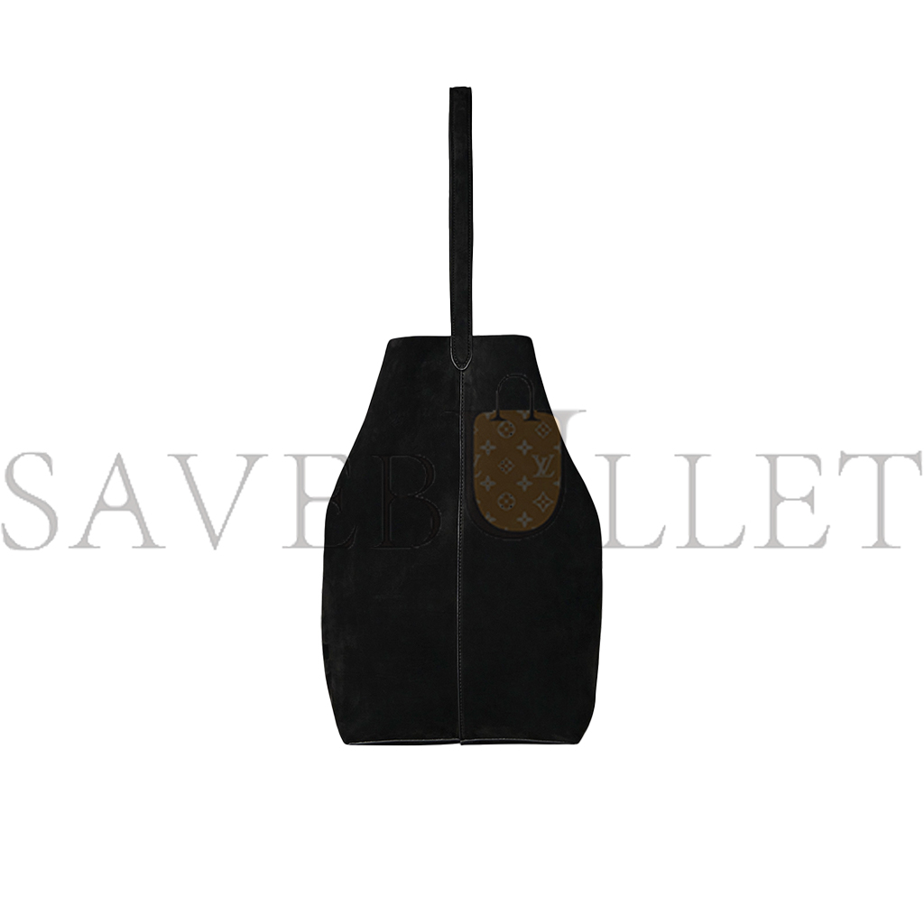 THE ROW LARGE NS PARK TOTE BAG IN NUBUCK BLACK W1273L87BLK (43*38*20cm) THE ROW LARGE NS PARK TOTE BAG IN NUBUCK BLACK W1273L87BLK (43*38*20cm)