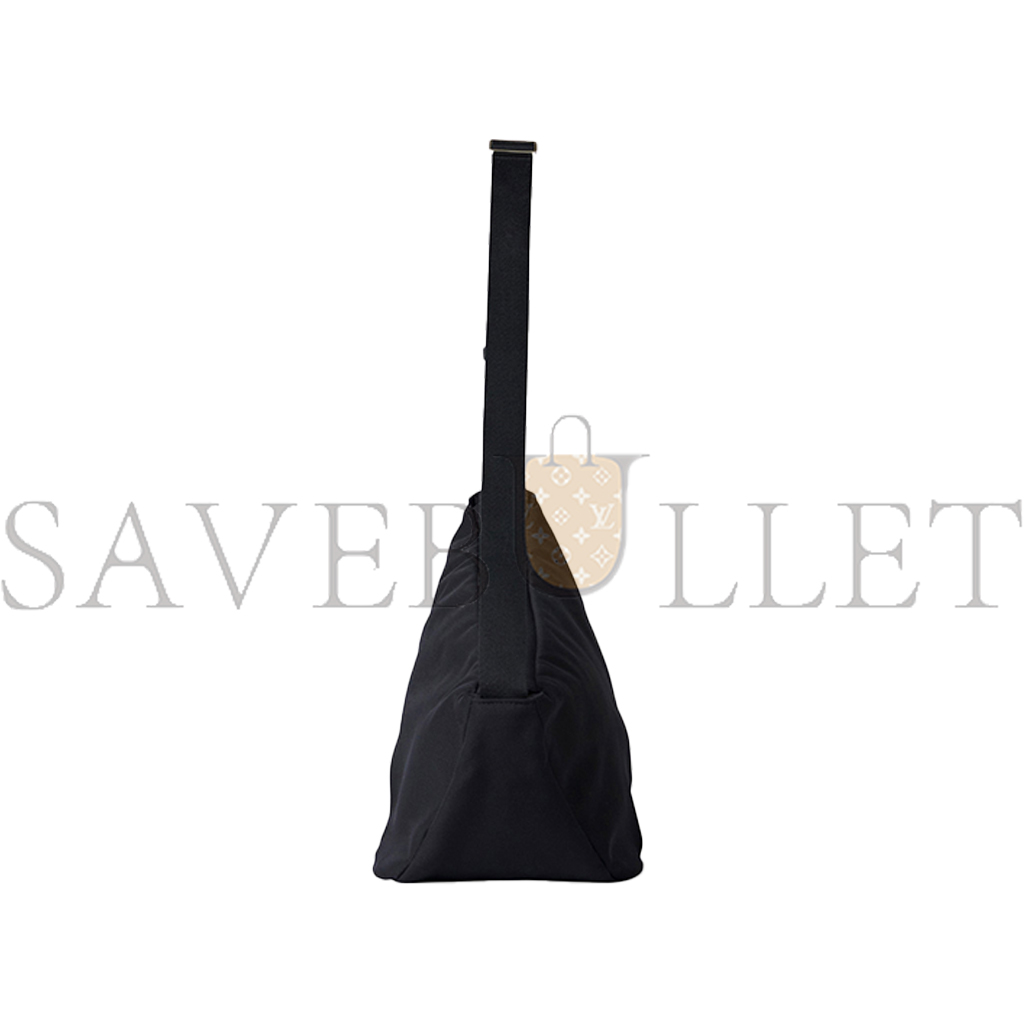 THE ROW SLOUCHY BANANA BAG TWO IN NYLON BLACK W1304W256BLPL (34*20*21cm) THE ROW SLOUCHY BANANA BAG TWO IN NYLON BLACK W1304W256BLPL (34*20*21cm)