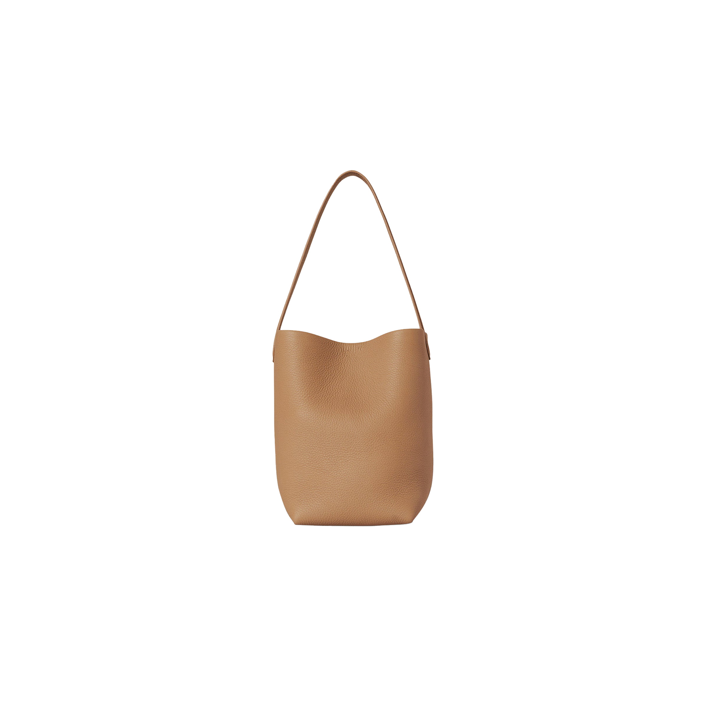 THE ROW SMALL NS PARK TOTE BAG IN LEATHER CINNAMON W1314L129CMON (25*22*12cm) THE ROW SMALL NS PARK TOTE BAG IN LEATHER CINNAMON W1314L129CMON (25*22*12cm)