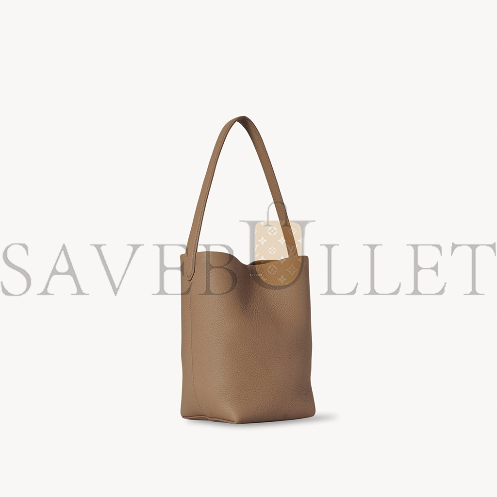 THE ROW SMALL NS PARK TOTE IN LEATHER DARK TAUPE W1314L129DTPL (25*22*12cm) THE ROW SMALL NS PARK TOTE IN LEATHER DARK TAUPE W1314L129DTPL (25*22*12cm)