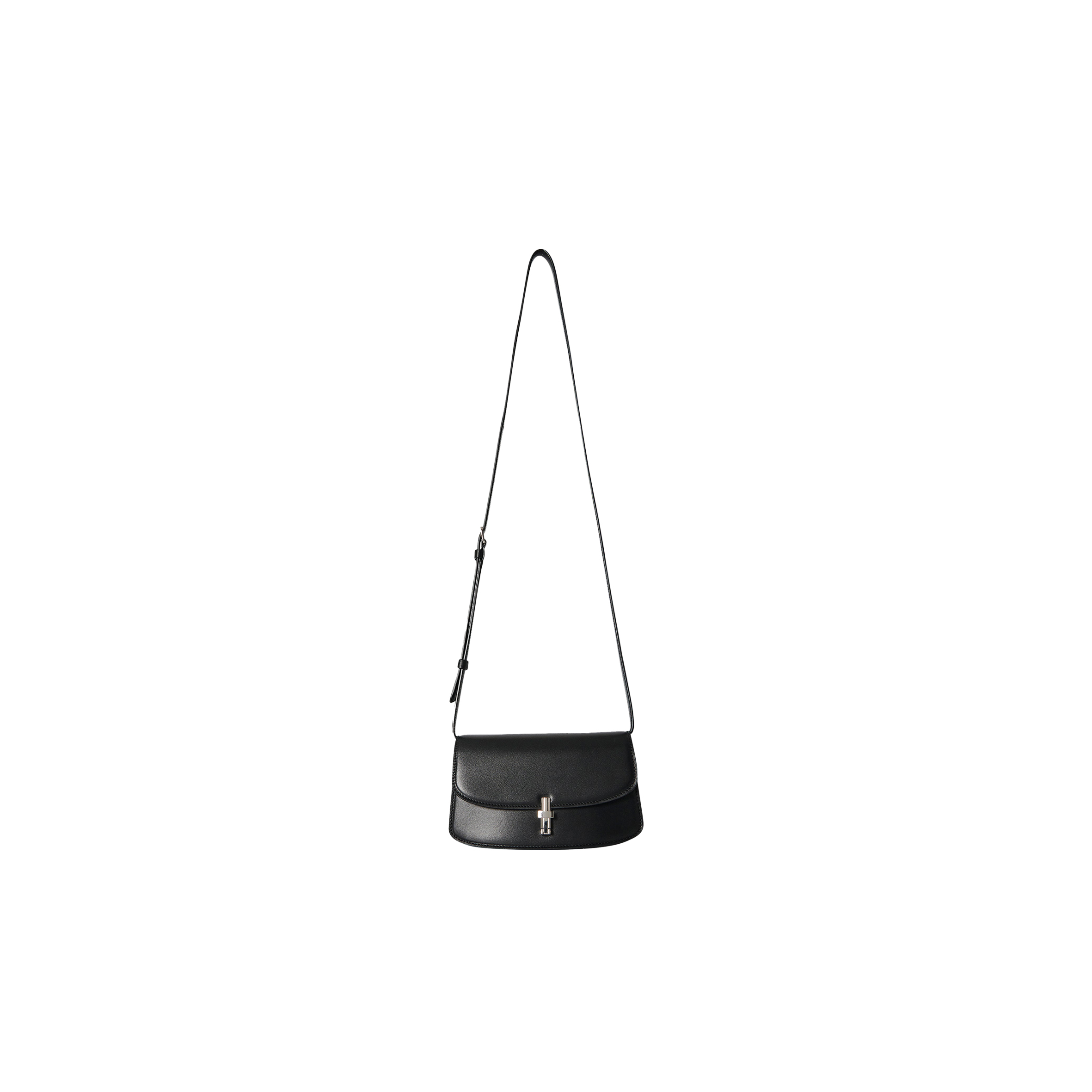 THE ROW EW SOFIA BAG IN LEATHER BLACK W1569L60BLPL (19*10*5cm) THE ROW EW SOFIA BAG IN LEATHER BLACK W1569L60BLPL (19*10*5cm)