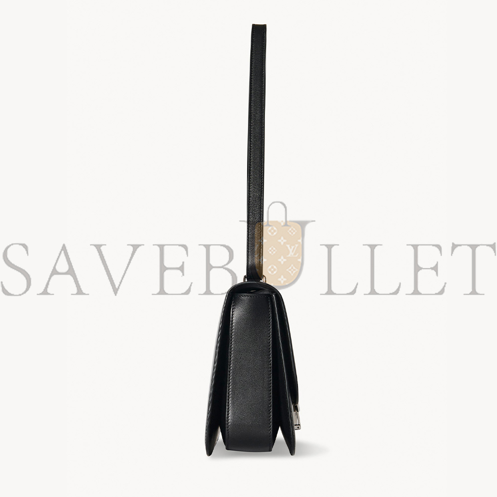 THE ROW SOFIA 10.00 SHOULDER BAG IN LEATHER BLACK W1570L60BLPL (25*18*8cm) THE ROW SOFIA 10.00 SHOULDER BAG IN LEATHER BLACK W1570L60BLPL (25*18*8cm)