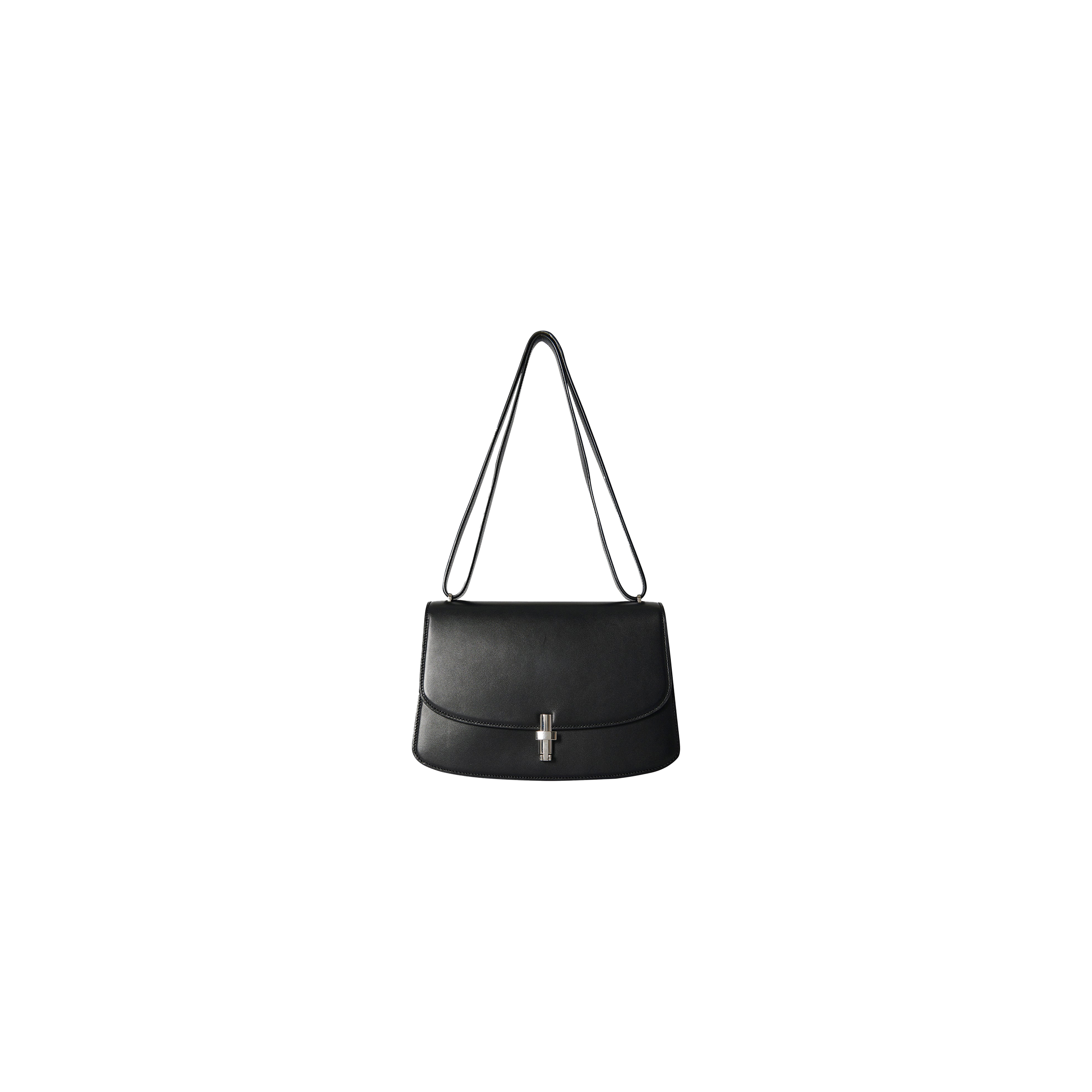 THE ROW SOFIA 10.00 SHOULDER BAG IN LEATHER BLACK W1570L60BLPL (25*18*8cm) THE ROW SOFIA 10.00 SHOULDER BAG IN LEATHER BLACK W1570L60BLPL (25*18*8cm)