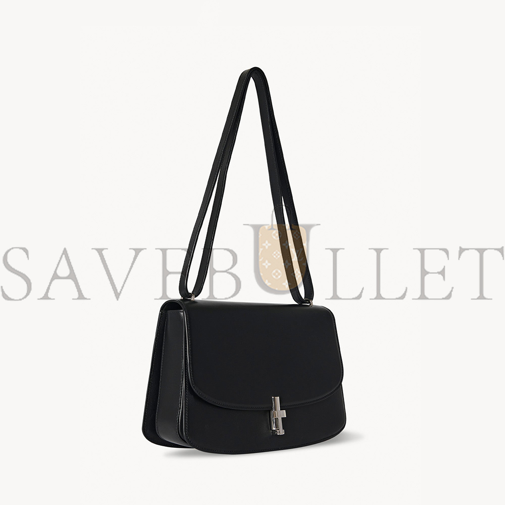 THE ROW SOFIA 10.00 SHOULDER BAG IN LEATHER BLACK W1570L60BLPL (25*18*8cm) THE ROW SOFIA 10.00 SHOULDER BAG IN LEATHER BLACK W1570L60BLPL (25*18*8cm)