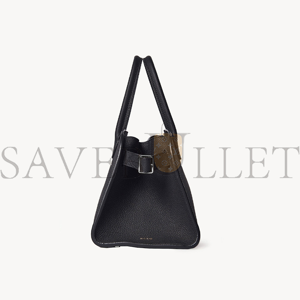 THE ROW SOFT MARGAUX 12 BAG IN LEATHER BLACK W1586L133BLPL (30*23*19cm) THE ROW SOFT MARGAUX 12 BAG IN LEATHER BLACK W1586L133BLPL (30*23*19cm)