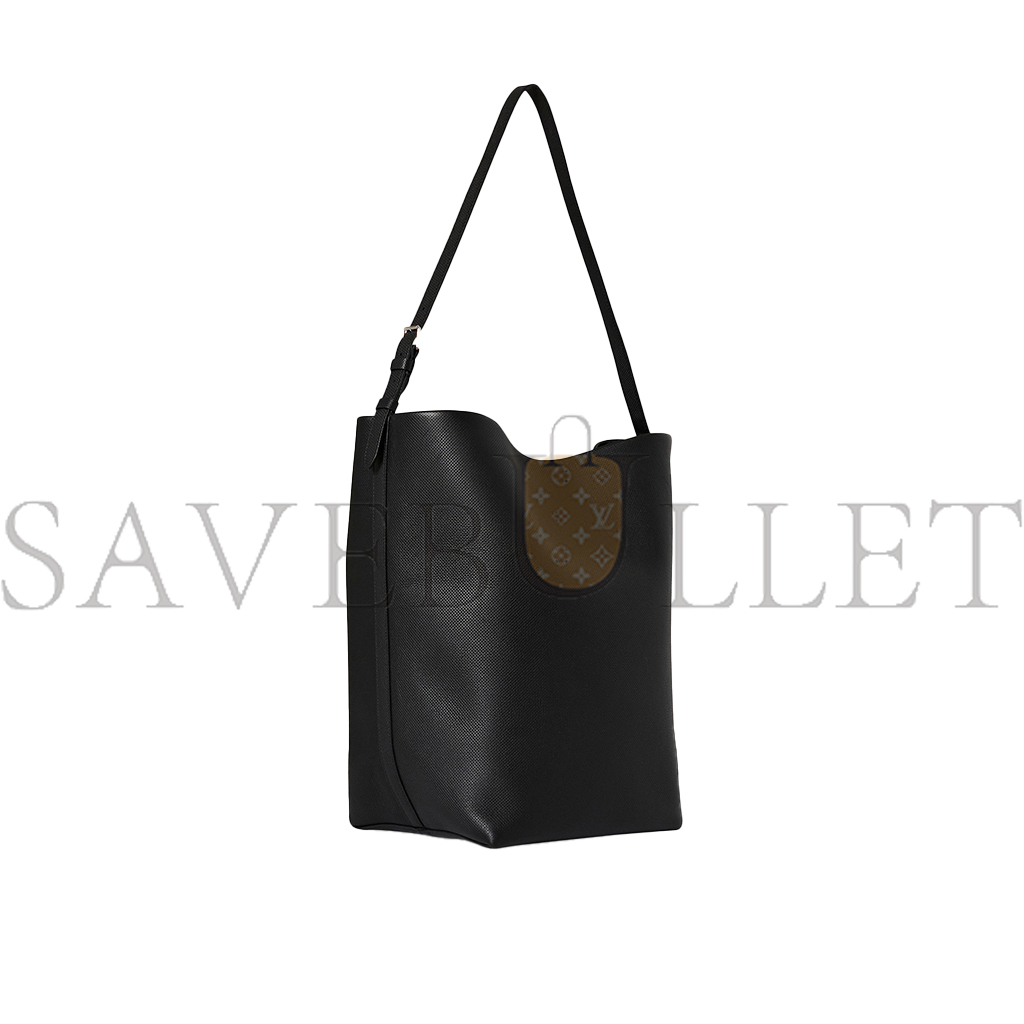 THE ROW LARGE NS SHOULDER BAG IN LEATHER BLACK W1587L72SBLPL (33*28*15cm) THE ROW LARGE NS SHOULDER BAG IN LEATHER BLACK W1587L72SBLPL (33*28*15cm)