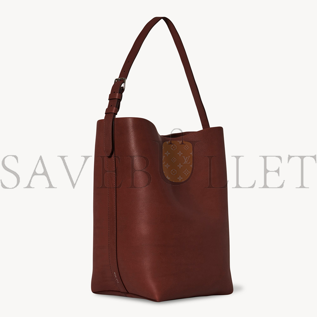 THE ROW MEDIUM NS SHOULDER BAG IN LEATHER COGNAC W1588L72CGNPL (33*28*15cm) THE ROW MEDIUM NS SHOULDER BAG IN LEATHER COGNAC W1588L72CGNPL (33*28*15cm)