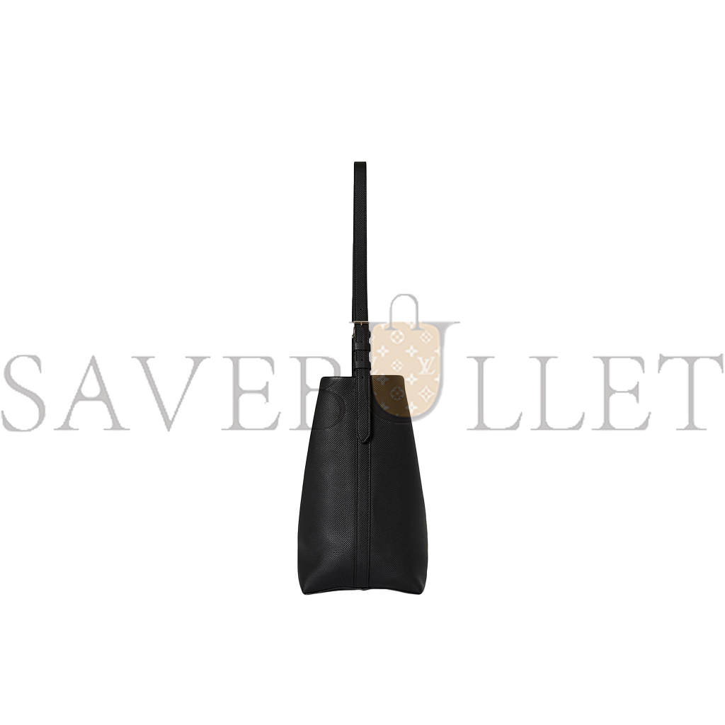 THE ROW MEDIUM NS SHOULDER BAG IN LEATHER BLACK W1588L72SBLPL (33*28*15cm) THE ROW MEDIUM NS SHOULDER BAG IN LEATHER BLACK W1588L72SBLPL (33*28*15cm)