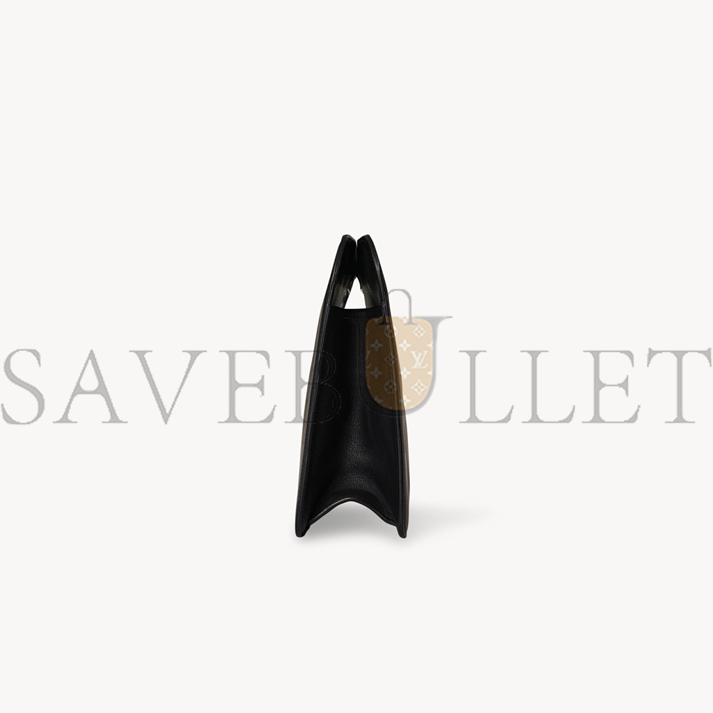 THE ROW EW AUSTIN BAG IN LEATHER BLACK W1589L72BLPL (34*21*8cm) THE ROW EW AUSTIN BAG IN LEATHER BLACK W1589L72BLPL (34*21*8cm)