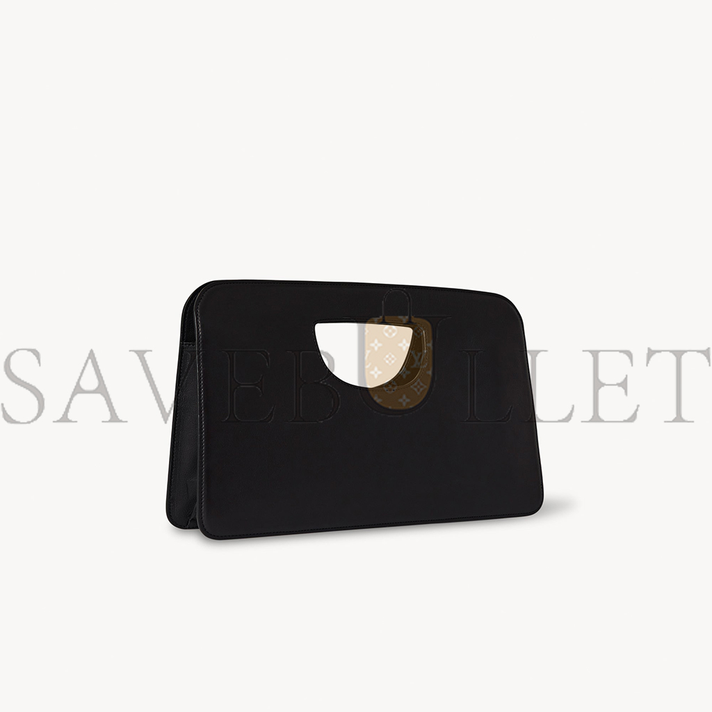THE ROW EW AUSTIN BAG IN LEATHER BLACK W1589L72BLPL (34*21*8cm) THE ROW EW AUSTIN BAG IN LEATHER BLACK W1589L72BLPL (34*21*8cm)