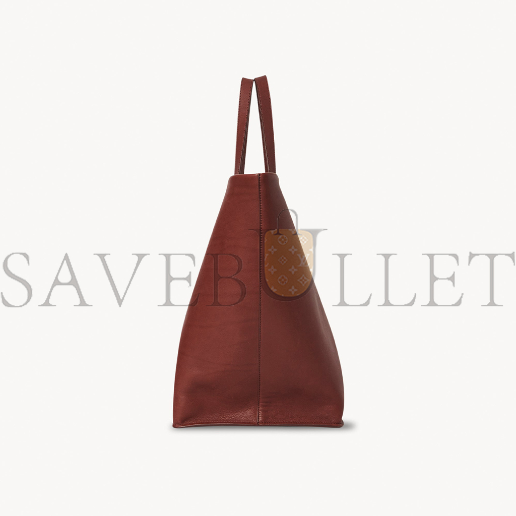 THE ROW XL IDAHO BAG IN LEATHER COGNAC W1592L72CGSG (52*30*23cm) THE ROW XL IDAHO BAG IN LEATHER COGNAC W1592L72CGSG (52*30*23cm)