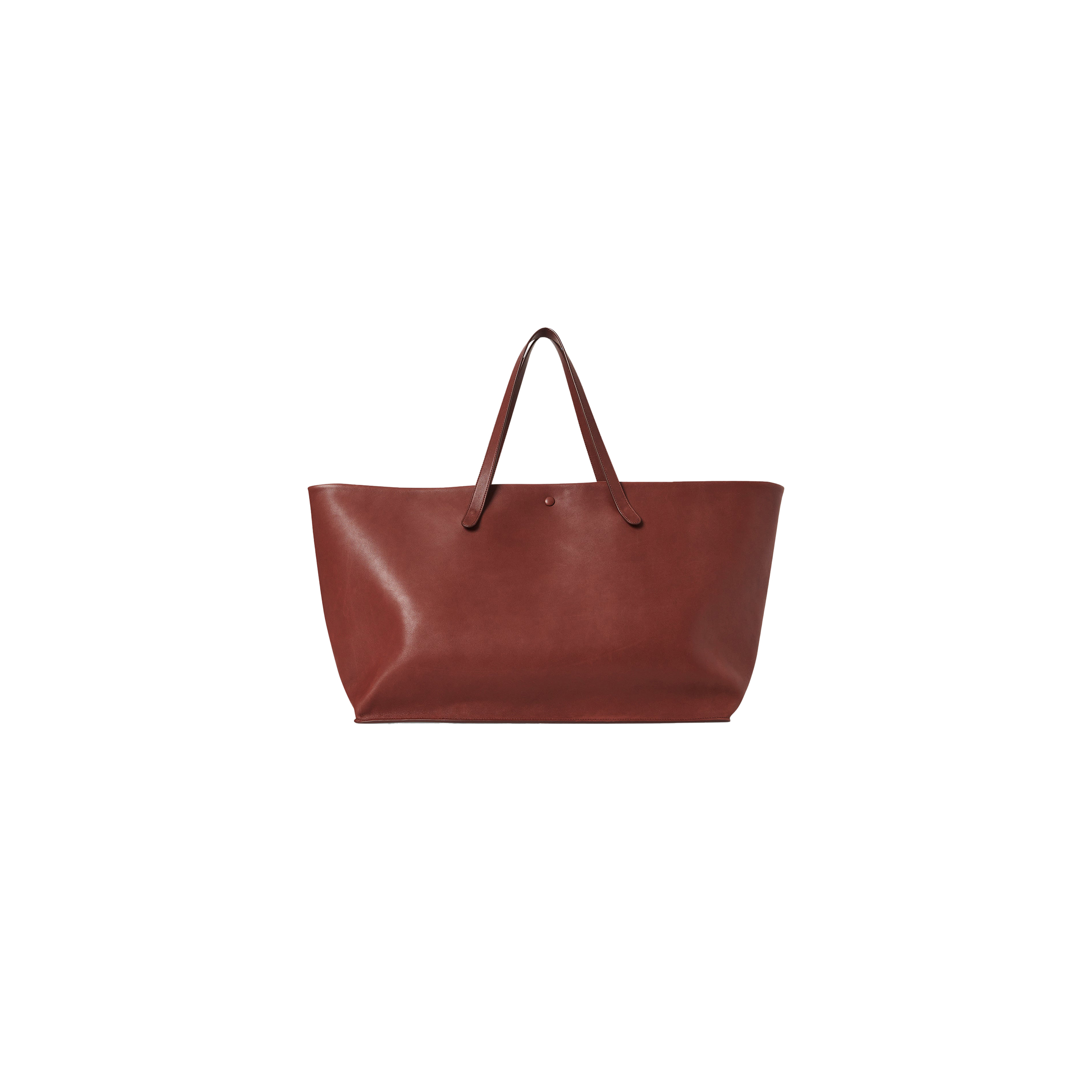THE ROW XL IDAHO BAG IN LEATHER COGNAC W1592L72CGSG (52*30*23cm) THE ROW XL IDAHO BAG IN LEATHER COGNAC W1592L72CGSG (52*30*23cm)