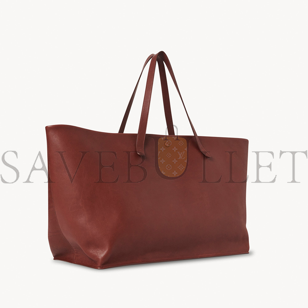 THE ROW XL IDAHO BAG IN LEATHER COGNAC W1592L72CGSG (52*30*23cm) THE ROW XL IDAHO BAG IN LEATHER COGNAC W1592L72CGSG (52*30*23cm)