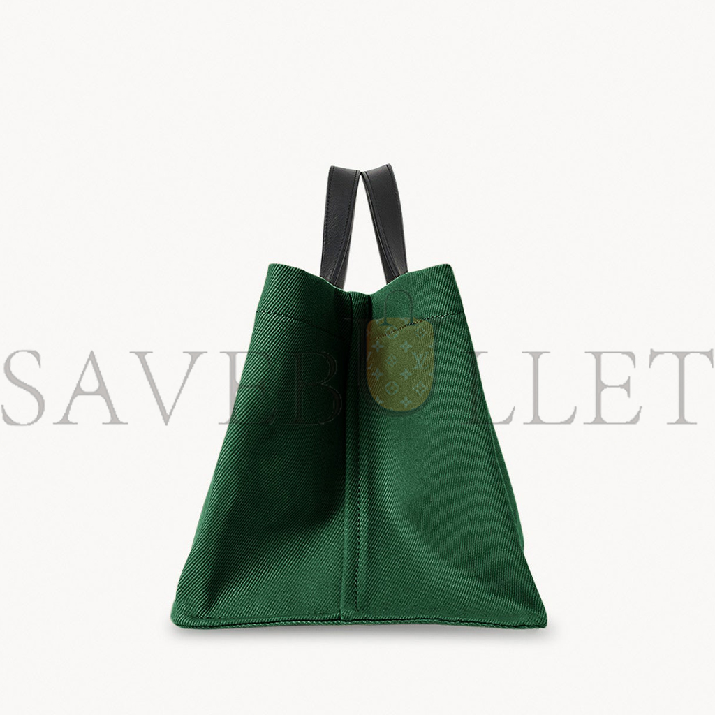 THE ROW IDAHO BAG IN COTTON GREEN W1593W253GRESH (35*20*17cm) THE ROW IDAHO BAG IN COTTON GREEN W1593W253GRESH (35*20*17cm)