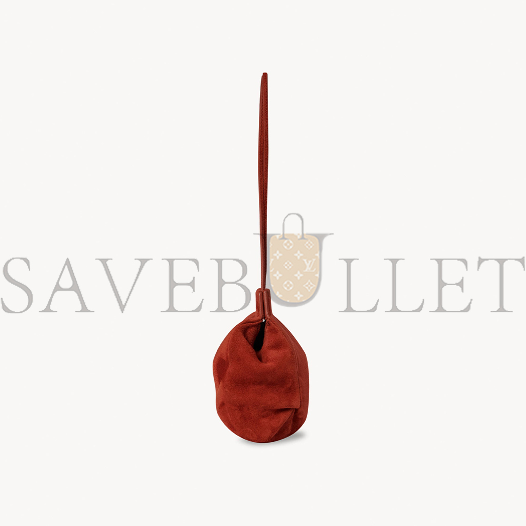 THE ROW ABBY BAG IN SUEDE BRICK W1605L28BRIP (27*14*4cm) THE ROW ABBY BAG IN SUEDE BRICK W1605L28BRIP (27*14*4cm)