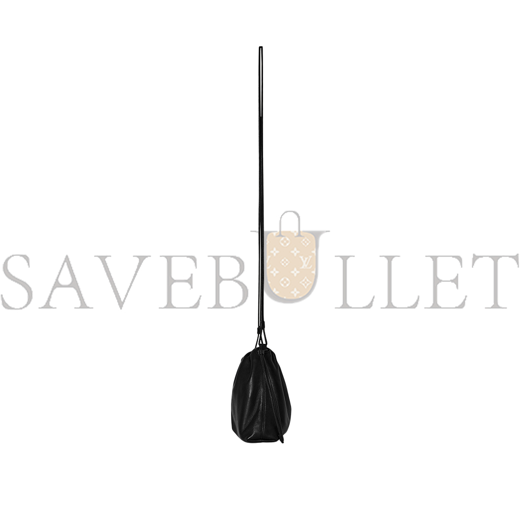 THE ROW ANGY BAG IN LEATHER BLACK W1620L108BAG (30*21*7cm) THE ROW ANGY BAG IN LEATHER BLACK W1620L108BAG (30*21*7cm)