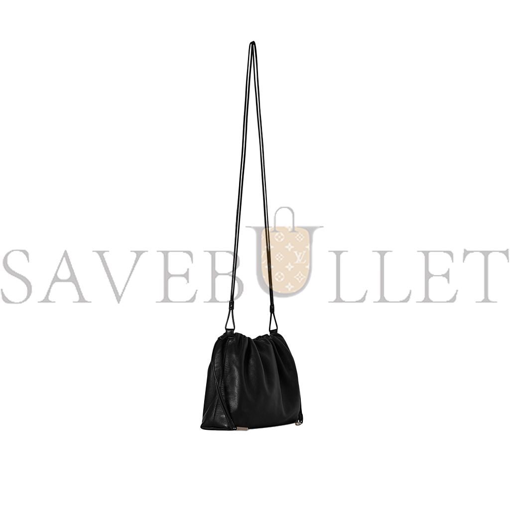 THE ROW ANGY BAG IN LEATHER BLACK W1620L108BAG (30*21*7cm) THE ROW ANGY BAG IN LEATHER BLACK W1620L108BAG (30*21*7cm)