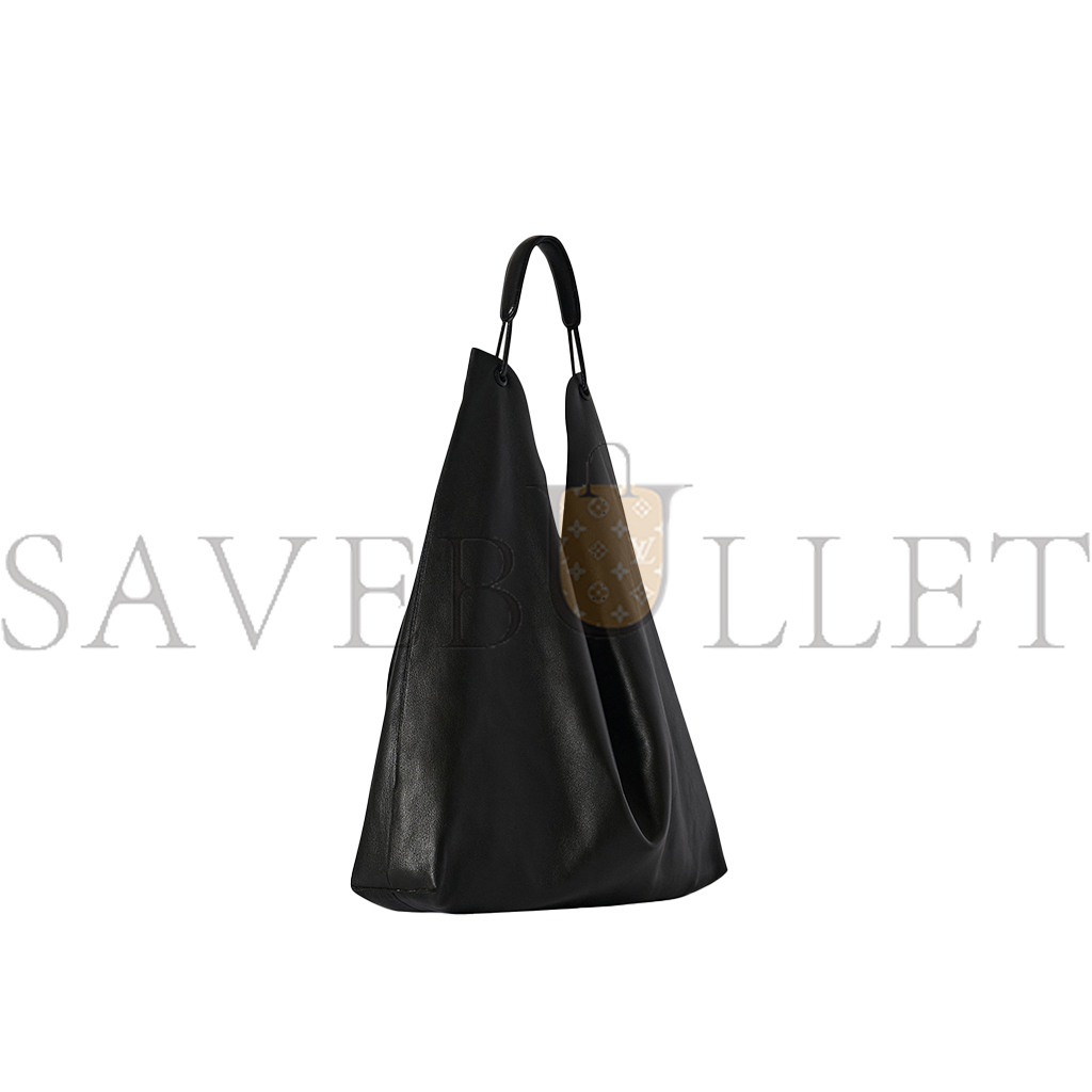 THE ROW BINDLE 3 BAG IN LEATHER BLACK W1623L108BLKBL (31*28*14cm) THE ROW BINDLE 3 BAG IN LEATHER BLACK W1623L108BLKBL (31*28*14cm)