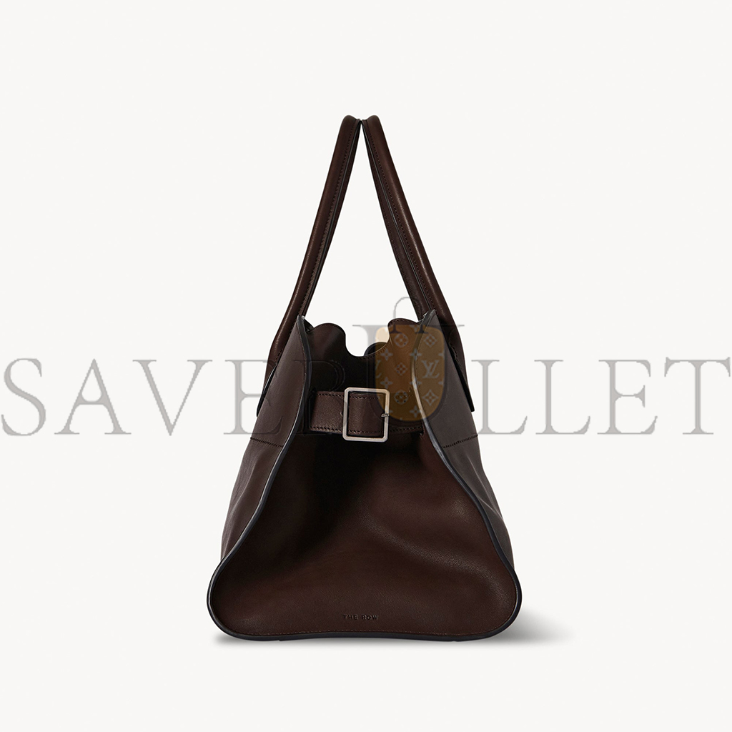 THE ROW EW MARGAUX BAG IN LEATHER DARK CHOCOLATE W1629L72DCAS (44*28*12cm) THE ROW EW MARGAUX BAG IN LEATHER DARK CHOCOLATE W1629L72DCAS (44*28*12cm)