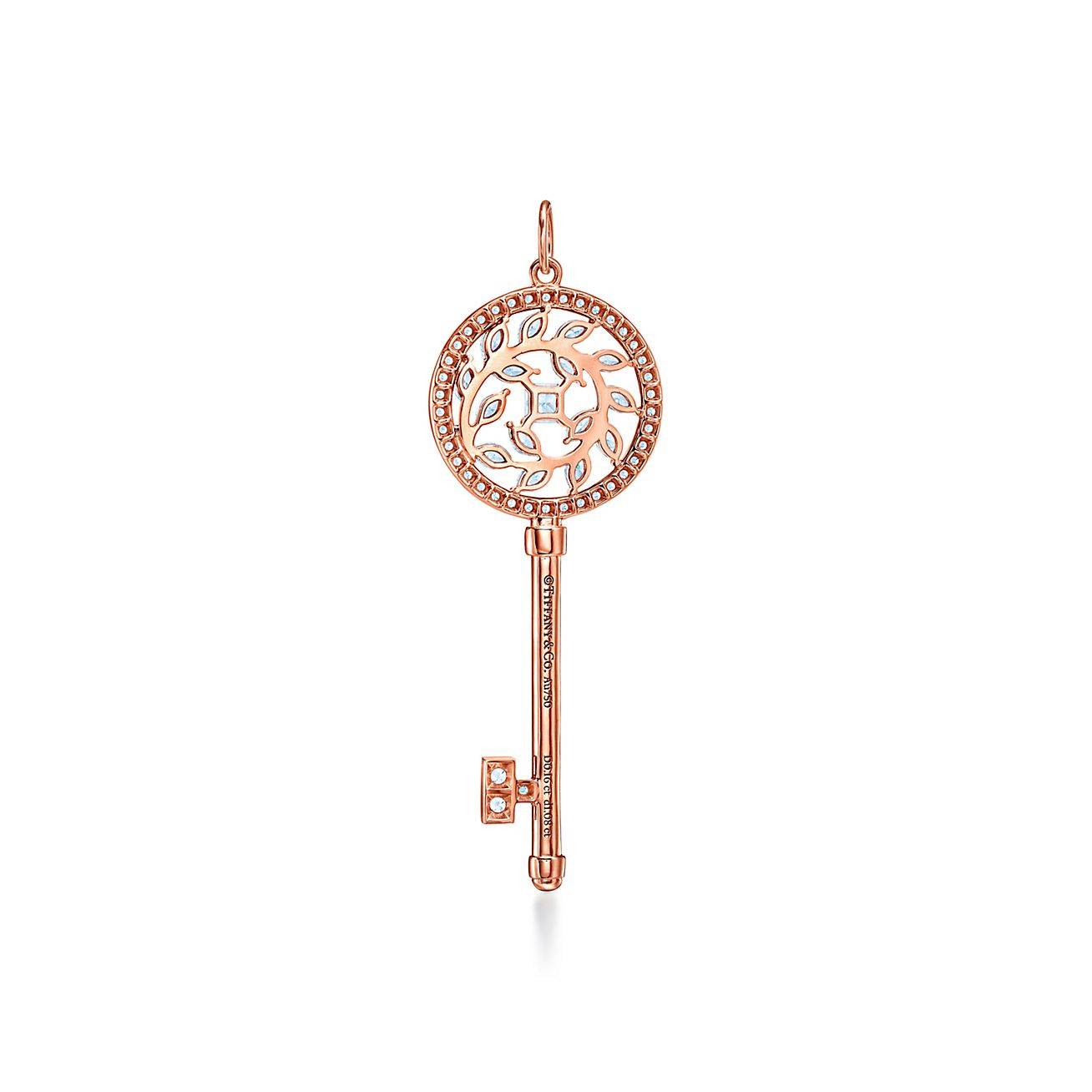 TIFFANY KEYS TIFFANY VICTORIA® DIAMOND VINE KEY IN 18K ROSE GOLD TIFFANY KEYS TIFFANY VICTORIA® DIAMOND VINE KEY IN 18K ROSE GOLD