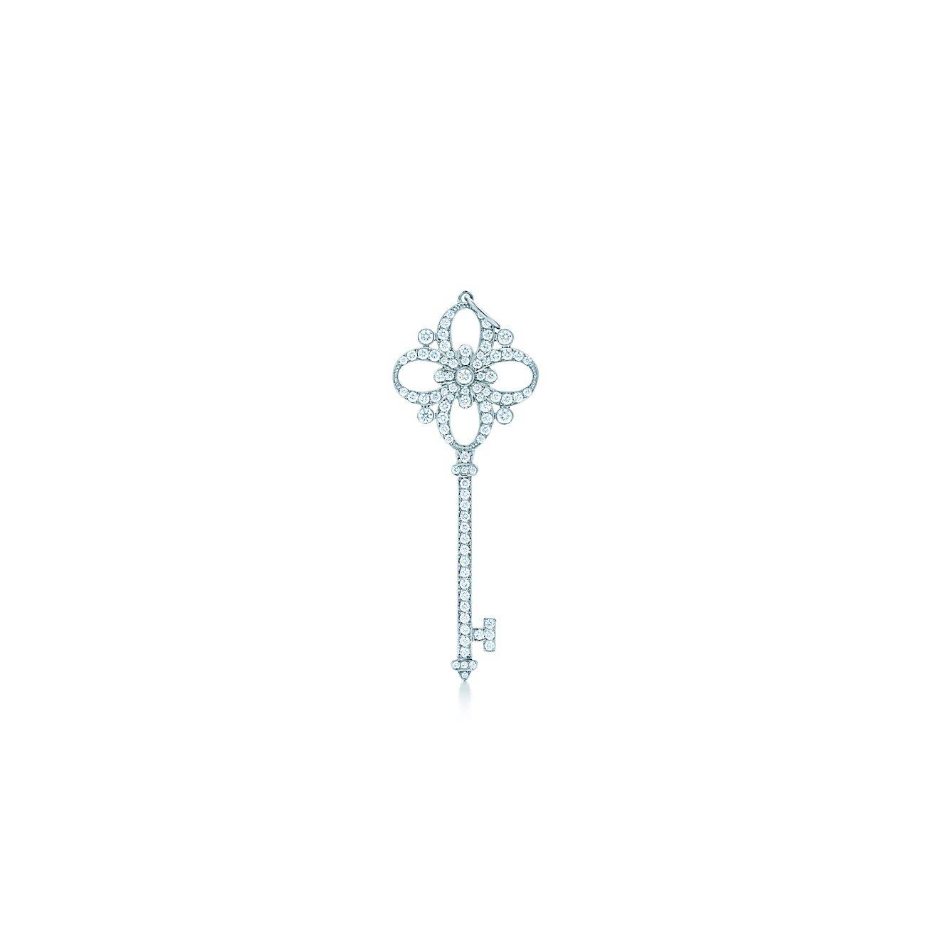 TIFFANY KEYS FLORET KEY PENDANT TIFFANY KEYS FLORET KEY PENDANT