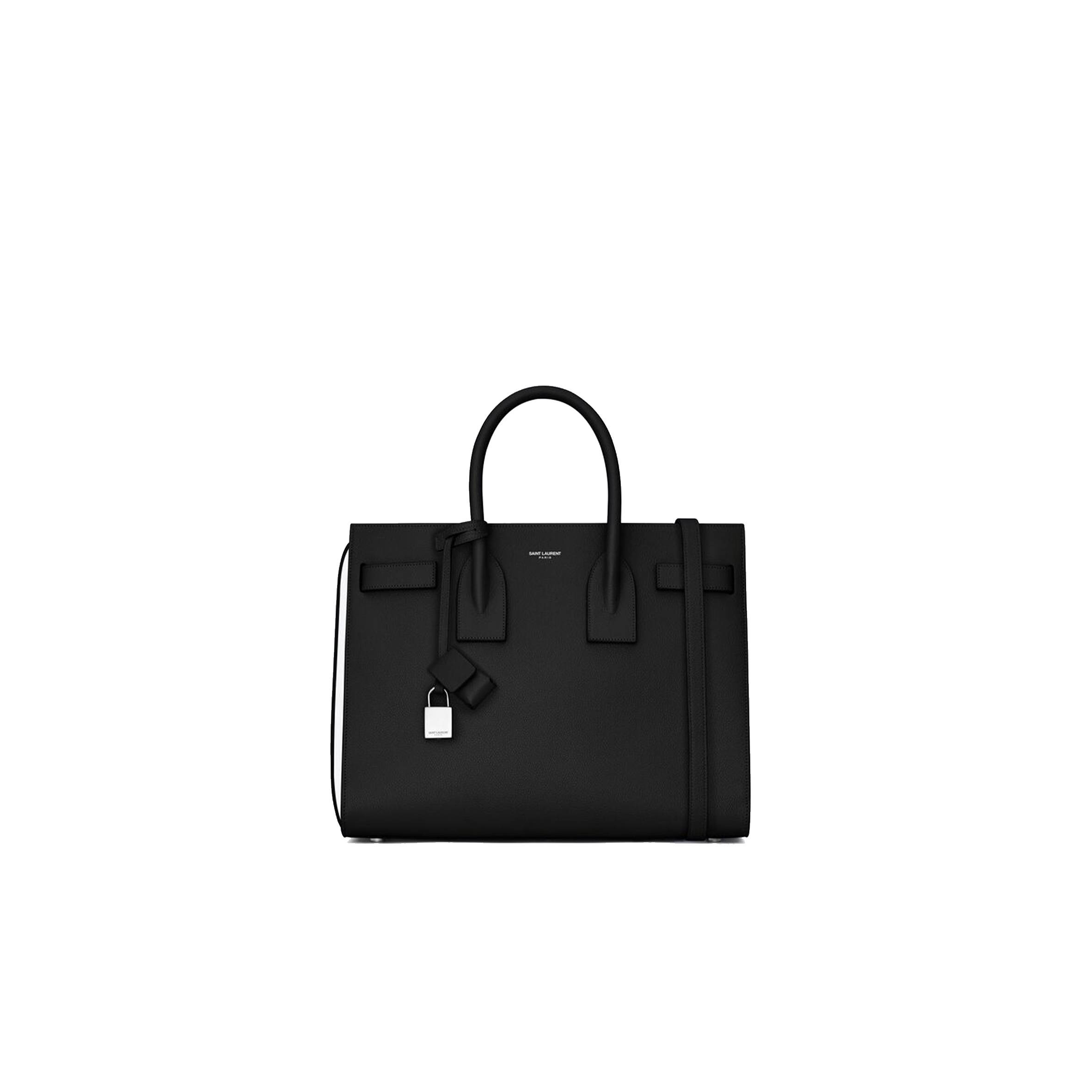 YSL SAC DE JOUR SMALL IN GRAINED LEATHER 378299B681N1000 (32*25.5*15.5cm) YSL SAC DE JOUR SMALL IN GRAINED LEATHER 378299B681N1000 (32*25.5*15.5cm)