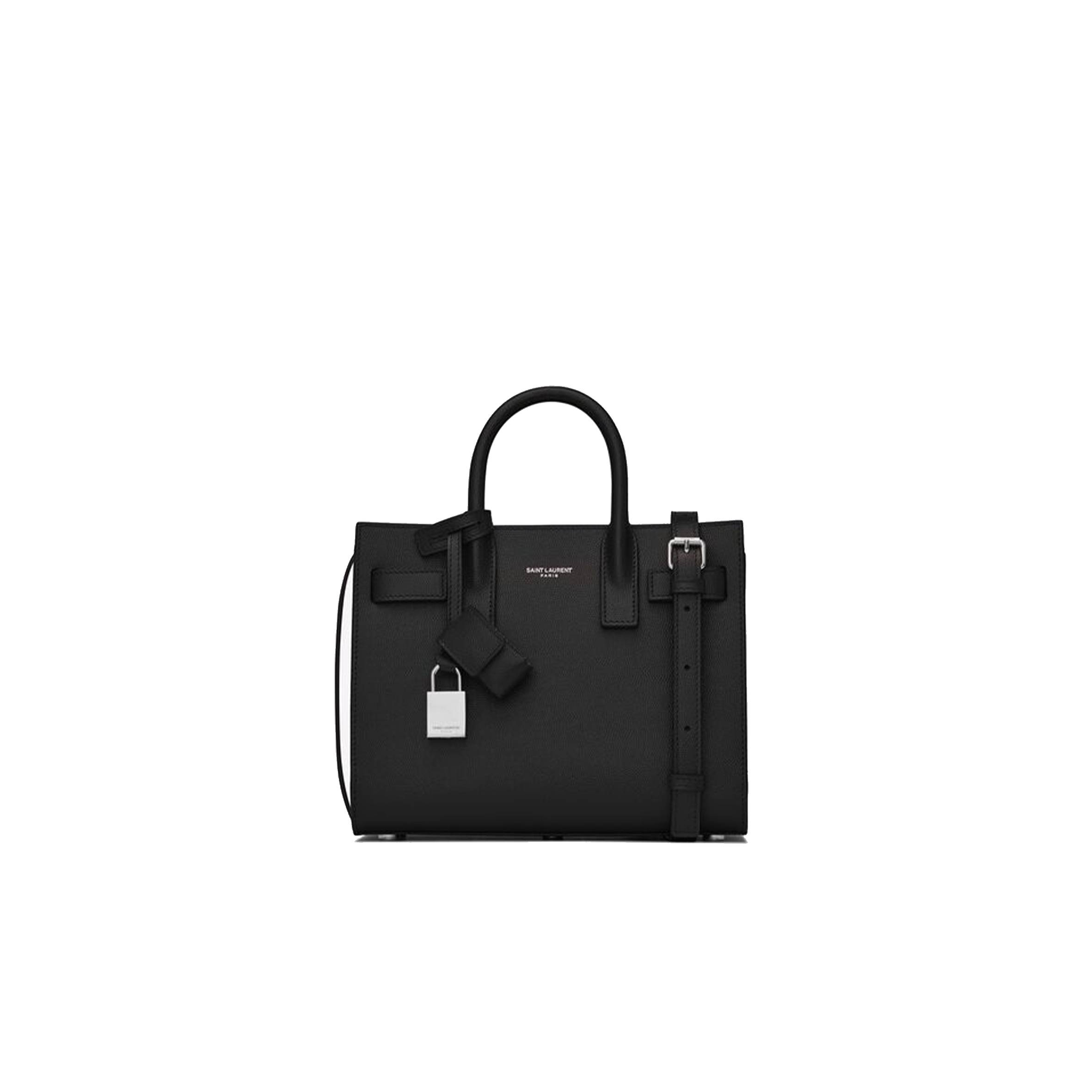 YSL SAC DE JOUR NANO IN GRAINED LEATHER 392035B681N1000 (22*18*10.5cm) YSL SAC DE JOUR NANO IN GRAINED LEATHER 392035B681N1000 (22*18*10.5cm)