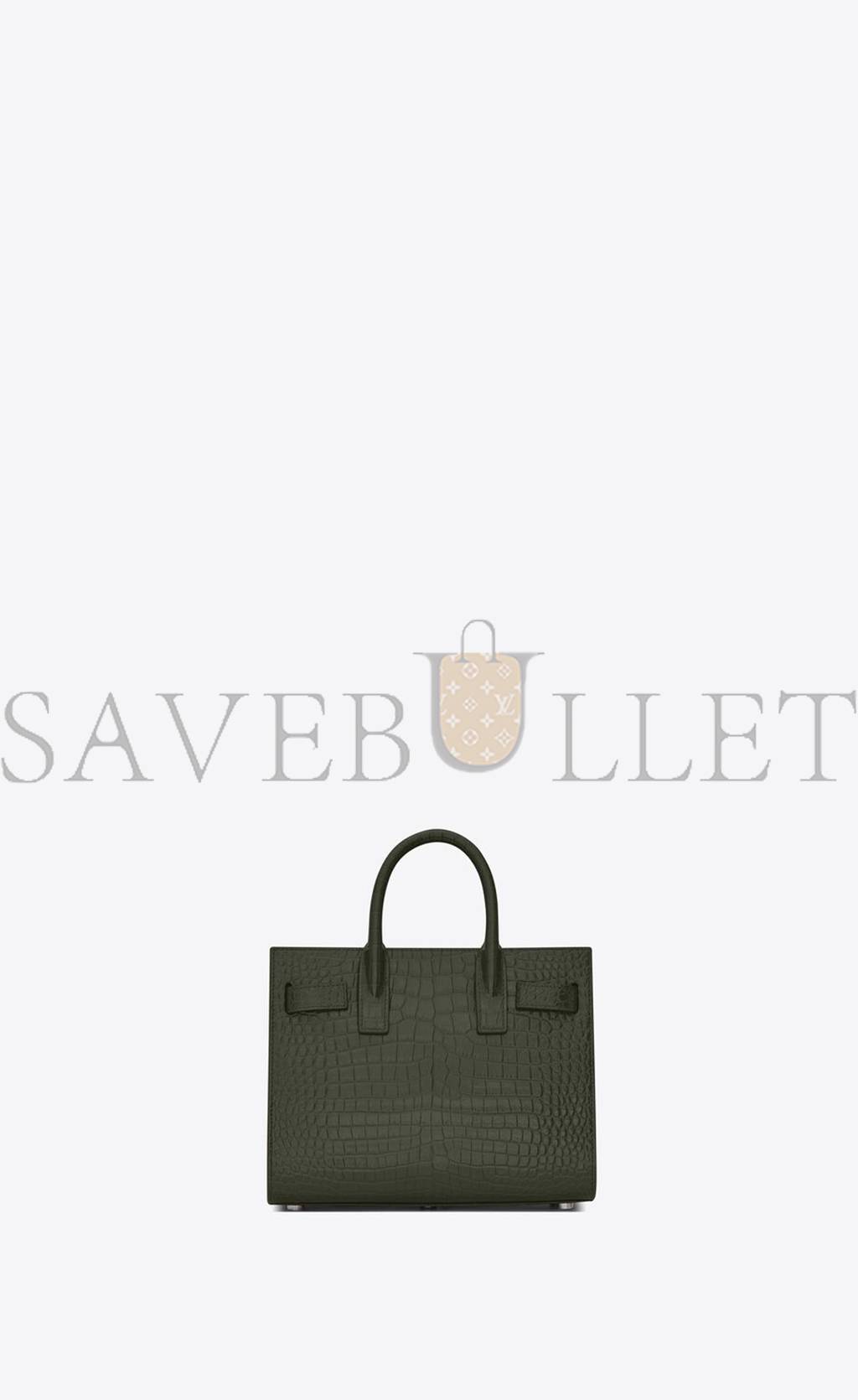 YSL SAC DE JOUR NANO IN EMBOSSED CROCODILE SHINY LEATHER 392035DND1N3045 (22*18*10.5cm) YSL SAC DE JOUR NANO IN EMBOSSED CROCODILE SHINY LEATHER 392035DND1N3045 (22*18*10.5cm)