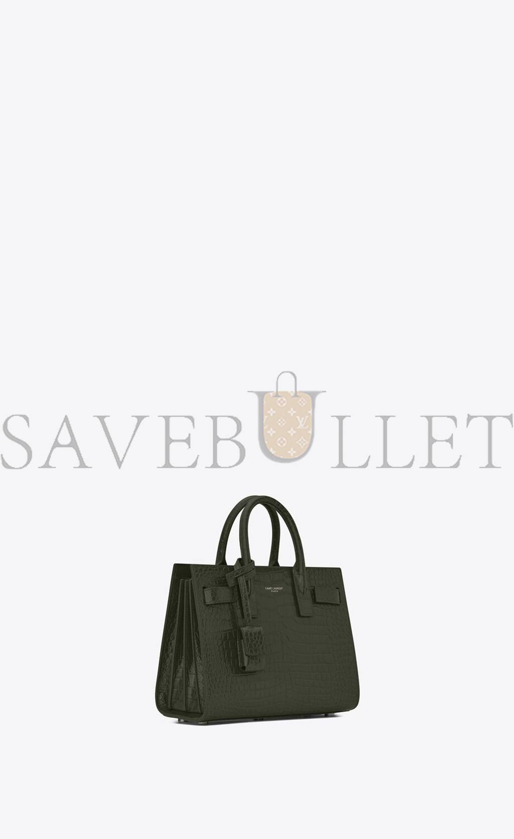 YSL SAC DE JOUR NANO IN EMBOSSED CROCODILE SHINY LEATHER 392035DND1N3045 (22*18*10.5cm) YSL SAC DE JOUR NANO IN EMBOSSED CROCODILE SHINY LEATHER 392035DND1N3045 (22*18*10.5cm)