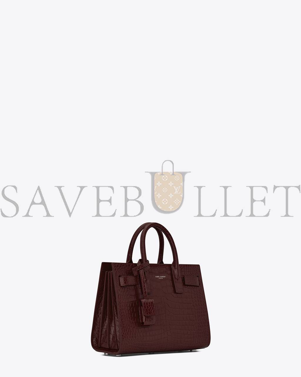 YSL SAC DE JOUR NANO IN EMBOSSED CROCODILE SHINY LEATHER 392035DND1N6475 (22*18*10.5cm) YSL SAC DE JOUR NANO IN EMBOSSED CROCODILE SHINY LEATHER 392035DND1N6475 (22*18*10.5cm)